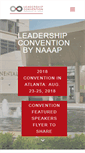 Mobile Screenshot of naaapconvention.org